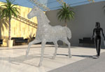 Dubai Racing Club 3d vizualizace