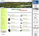 Golfstart redesign a rozšíření eshopu