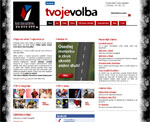 Tvojevolba.cz webová prezentace